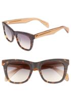 Women's Rag & Bone 50mm Square Cat Eye Sunglasses -
