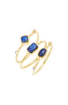 Women's Collections By Joya Triple Threat Set Of 3 Stack Rings