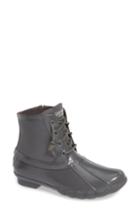 Women's Sperry Diamond Weave Saltwater Bootie M - Grey