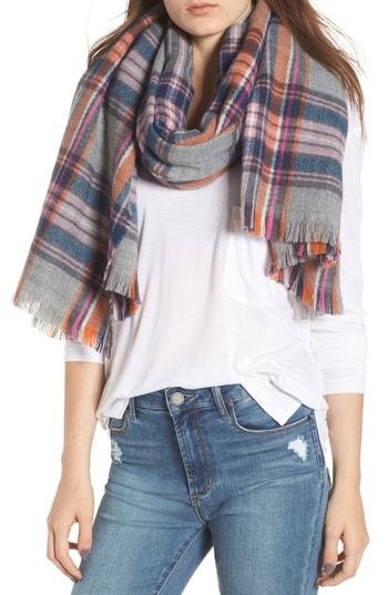 Women's Shiraleah Ripley Scarf, Size - Orange