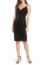 Women's Chelsea28 Sequin Sheath Dress - Black