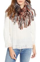 Women's Frye Chunky Degrade Infinity Scarf, Size - Brown