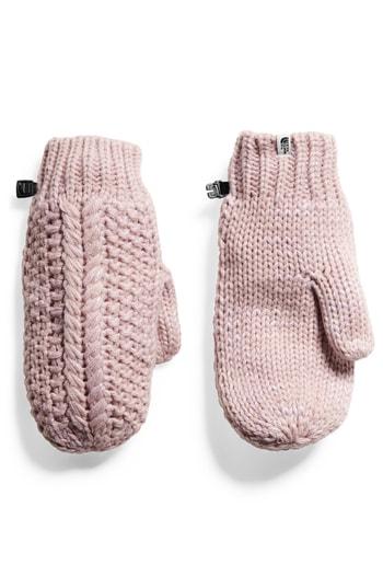 Women's The North Face Minna Mittens /small - Purple