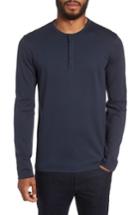 Men's Calibrate Refined Cotton Henley - Blue