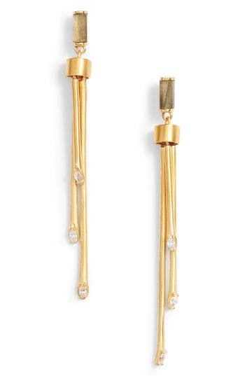 Women's Dean Davidson Bamboo Style Triple Drop Earrings