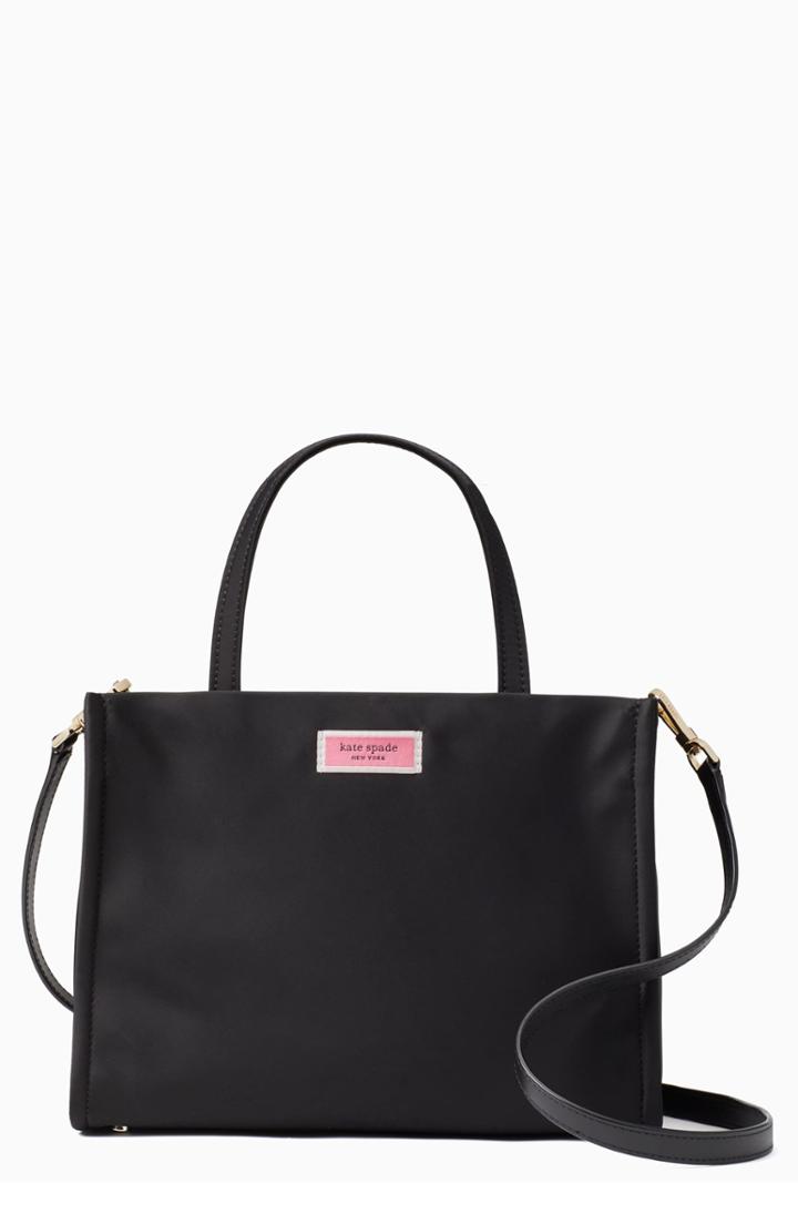 Kate Spade New York Medium Sam Nylon Satchel - Black