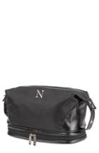 Cathy's Concepts Monogram Toiletry Bag, Size - Black N