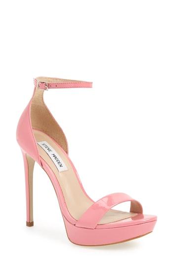 Women's Steve Madden Starlet Platform Sandal M - Pink