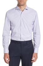 Men's Boss Sharp Fit Check Dress Shirt .5l - Pink