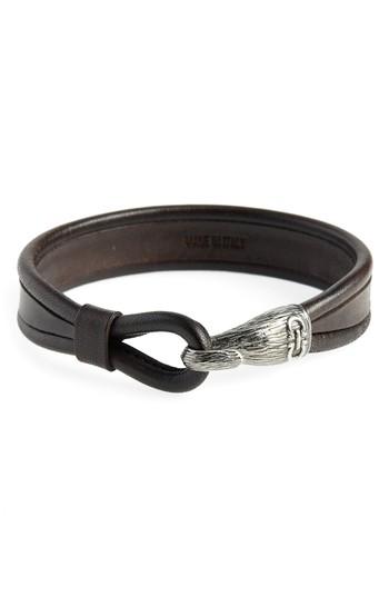 Men's Salvatore Ferragamo Leather Bracelet