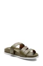 Women's Blondo Selma Waterproof Slide Sandal .5 M - Green