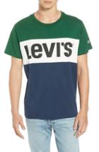 Men's Levi's Colorblock Vintage Logo Tee, Size - Green