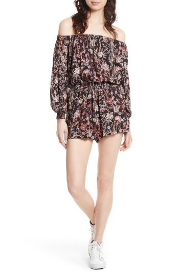 Women's Free People Pretty & Free Off The Shoulder Romper