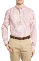 Men's Cutter & Buck Laurel Grove Wrinkle Free Plaid Sport Shirt