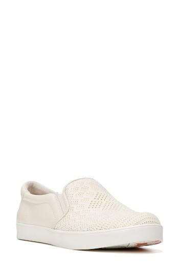 Women's Dr. Scholl's Original Collection 'scout' Slip On Sneaker .5 M - White