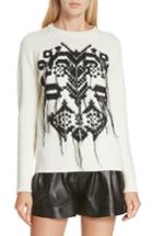 Women's Red Valentino Thread Detail Sweater, Size - White