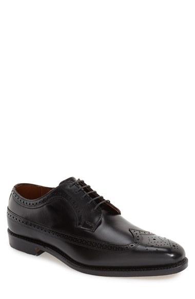 Men's Allen Edmonds 'leiden' Wingtip B - Black