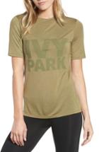 Women's Ivy Park Programme Fitted Logo Tee - Green