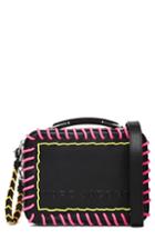 Marc Jacobs The Box 20 Whipstitch Leather Handbag - Black