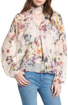 Women's Bishop + Young Floral Choker Blouse