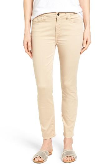 Women's Jen7 Colored Stretch Ankle Skinny Jeans - Beige