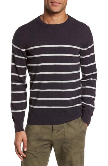Men's Eleventy Cashmere Crewneck Sweater - Purple
