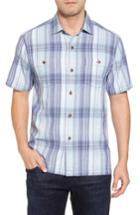 Men's Tommy Bahama Banyan Cay Plaid Silk Blend Camp Shirt