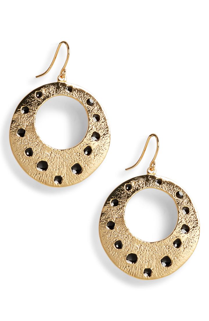 Women's Erica Anenberg Motley Hoop Earrings