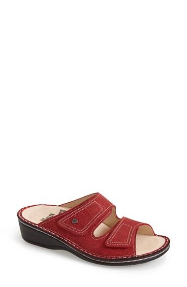 Women's Finn Comfort 'jamaica' Sandal -4.5us / 35eu - Black (online Only)