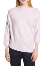Women's Lewit Ribbed Cashmere Sweater - Purple