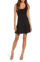 Women's Kendall + Kylie Sleeveless Fit & Flare Dress - Black