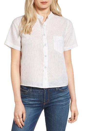Women's Dl1961 Montauk Shirt - Blue