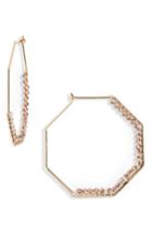 Women's Panacea Hexagon Hoop Earrings