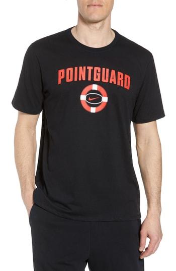 Men's Nike Dry Pointguard Graphic T-shirt - Black