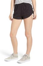 Women's Volcom Lil Fleece Shorts - Black