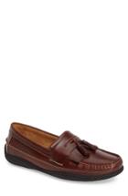 Men's Johnston & Murphy Fowler Kiltie Tassel Loafer M - Brown