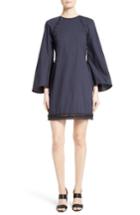 Women's Derek Lam 10 Crosby Lace Detail Bell Sleeve Dress