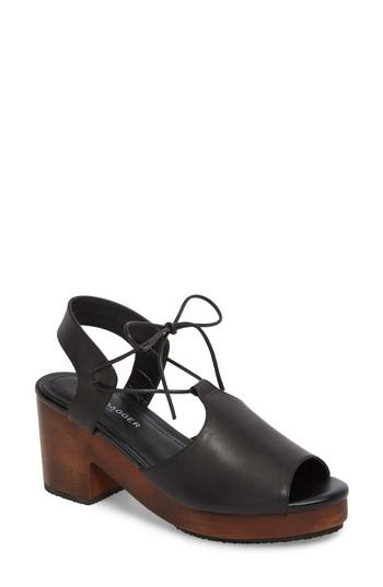 Women's Kelsi Dagger Brooklyn Miriam Sandal .5 M - Black