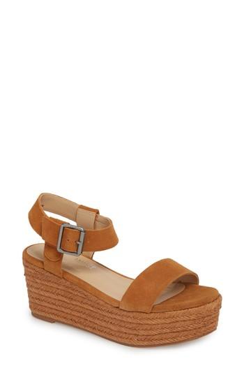 Women's Amuse Society X Matisse Siena Wedge Sandal M - Brown
