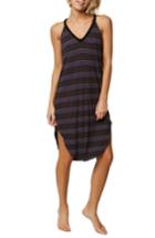 Women's O'neill Lunara Stripe Midi Dress - Black