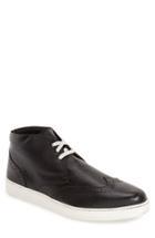 Men's Bugatchi 'portofino' High Top Sneaker .5 M - Black