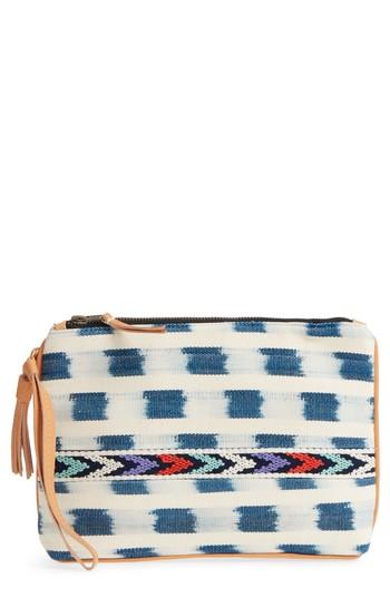 Mercado Global Carolina Clutch - Blue