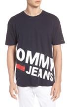 Men's Tommy Jeans Essential Magnified Logo T-shirt - Blue