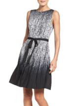 Women's Adrianna Papell Pleat Fit & Flare Dress