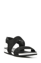 Women's Dr. Scholl's Port Sandal M - Black