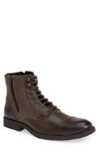 Men's Robert Wayne 'edgar' Cap Toe Boot D - Brown