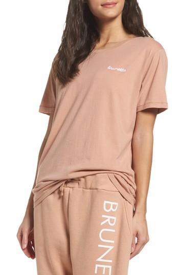 Women's Brunette The Label Brunette Tee - Coral