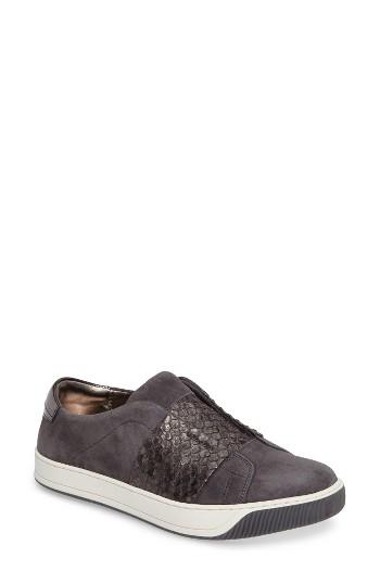 Women's Johnston & Murphy Eden Slip-on Sneaker M - Grey