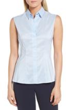 Women's Boss Bashiva Stretch Poplin Shirt - Blue