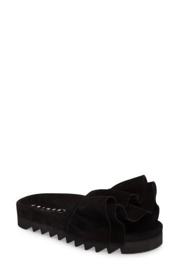 Women's Joshua Sanders Slide Sandal .5us / 38eu - Black
